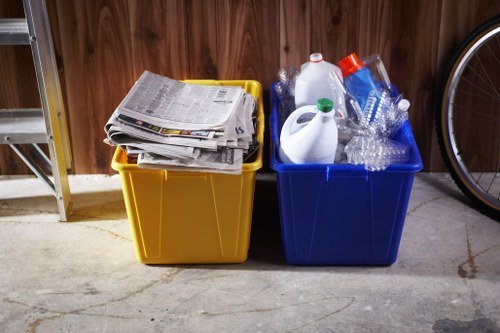 Recycling construction materials in Feltham