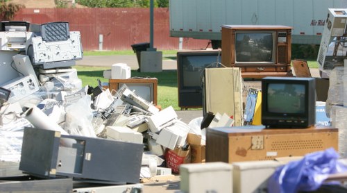 Safely disposing of clutter from loft