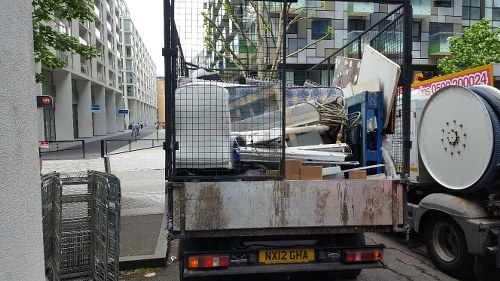 Eco-friendly disposal methods during flat clearance