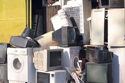 Eco-friendly disposal of garage items